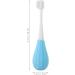 NOLITOY Toddler Toothbrush - Soft Kids Manual Training Toothbrush for Babies - Blue Children s Toothbrush for Gentle Oral Care - Buy Online on GoSupps.com