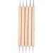 Buy Bontannd 5-Piece 2 Way Wooden Dotting Pen Set - Nail Art Dotting Tools Kit for Perfect Marching Insulation - Buy Online on GoSupps.com