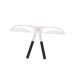 FOMIYES Eye Brow Shaping Kit Eyebrow Grooming Stencil Eyes Brow Stencils Mold Eyebrow Shape Balance Ruler