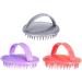 Scalp Massage Device - 3-Colored Hair Brush & Shampoo Brush for Women | Comb & Massage Your Scalp for Healthier Hair (Colors: 02 & 03) - Buy Online on GoSupps.com