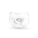 Medela Baby Soft Silicone Pacifier For babies from 0-6 months 1 piece Transparent 1 piece (1 pack)