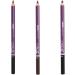 Kcabrtet Hard Tip Eyebrow Pencil with Eyebrow Comb 2 in 1 Waterproof Sweatproof Long Lasting Non-dizzy Eyebrow Pencil Pen with Brush(01) - Buy Online on GoSupps.com