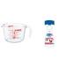 Pyrex Glass Measuring Jug Transparent 1 Litre & Dr. Beckmann Carpet Stain Remover | Works in 3 mins | 650 ml