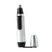 NOLITOY Hair Shaver Circular Action Trimmer Hair Trimmer for Men Body Hair Trimmer Facial Hair Trimmer Bald Shavers for Men Head Ear Razors Hair Trimmer Nose Cleaner Man Electric Medium Silver