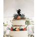 Mr and Mrs Wedding Cake Topper - Groom & Bride With Heavy Gun and Holding Flowers - Funny Gun Theme Wedding/Anniversary/Bridal Shower Cake Topper Funny Wedding Cake Topper (Heavy Gun) - Buy Online on GoSupps.com