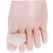 Baluue Gel Bunion Toe Spreader Set - Pair of 2 Thumb Protectors for Toe Separation, Bunion Relief, Eversion Dilator and Toe Alignment - White - Buy Online on GoSupps.com