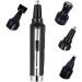 USB Rechargeable Ear and Nose Hair Trimmer | Professional Painless Grooming Kit | 4-in-1 Electric Ear Hair Remover for Men & Women - Buy Online on GoSupps.com