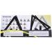 Dioche 6Pcs Billiard Rack Holder - Black Triangle Ball Positioning - Pool Cue Accessory - Buy Online on GoSupps.com