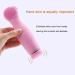 RIYAN 3In1 Silicone Cleansing Brush Deep Cleaning Remove Blackhead Acne Pore Clean Electric Face Cleaner Rose Red - Buy Online on GoSupps.com