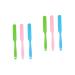 Minkissy 6 STK hair removal pen made of silicone cosmetic spatula Waxic pencil for hair silicone wax spatula cake spatula Face cream spatula growing flipper stripes pebbles