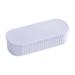 3 In 1 Makeup Brush Cleaning Cosmetic Brush Organizer with Brush Drying Holder Makeup Brush Cleaner Portable Travel Beauty Brush Scrubber Tool for Makeup Brush Sponge Powder Puff (White)