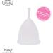 Shop Irisana Menstrual Cup Size L - 100% Surgical Silicone Transparent Eco-Friendly | Iriscup for IUP Compatibility - Buy Online on GoSupps.com