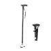 Rollator Walker Cane - Foldable Adjustable Lightweight Aluminum Offset Walking Cane - Collapsible Walking Stick with Ergonomic Handle - Ideal Daily Living Aid for Limi Star of Light