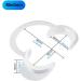20pcs Transparent C-Shape Cheek Retractors for Teeth Whitening - Dental Mouth Opener for Whitening & Lip Expansion - Buy Online on GoSupps.com