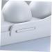 OSALADI 2Pcs 12 Plastic Egg cartons Food dispensers Refrigerator Egg Holder Tray Protective Frame Eggs Grey 30X11cm - Buy Online on GoSupps.com