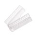 lmoikesz 30 Holes Nail Art Drill Storage Box Bit Holder Cover Tool Plastic Dustproof Case Manicure Accessories Organizer Transparent