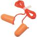 Pack of 10 3M 1110 Corded Foam Ear Plugs - Disposable Orange Polyurethane - 29 dB NRR for Noise Reduction - Buy Online on GoSupps.com