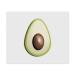 2 x 'Halve Avocado' Microfiber Lens/Eyeglass Cleaning Cloths (LC00020732)