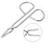 LASSUM Stainless Steel Eyebrow Scissors Shaped Tweezers - 2 PCS Straight Tip Clip - Buy Online on GoSupps.com