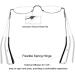 REAVEE 3-Pack Retro Designer Half Moon Reading Glasses with Spring Hinge - Black Grey Silver 1.75 - Buy Online on GoSupps.com
