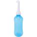 Nasal Rinse Bottle for Adults | Manual Nasal Irrigation with Visible Water Level | Comfortable Grip | Home Use - 310ml with Single & Five Hole Heads - Buy Online on GoSupps.com