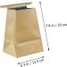 15pcs Travel Kraft Paper Car Trash Bags - Light Brown Vomit Bag Disposable - Buy Online on GoSupps.com