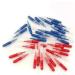 LKE 50pcs/Pack Interdental Brush Tooth Flossing Head Oral Dental Hygiene Brush Tooth Cleaning Tool Tooth Cleaning Tool