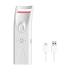 Jimenez White YJ02 Eyelashes Curls Portable Small Electric Heated Eyelash Curler Long Lasting Electric Heated Comb Makeup Tool