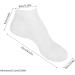 Moisturizing Socks Overnight Spa Cotton Socks Treatment Intensive Repair Dry Cracked Feet White L. - Buy Online on GoSupps.com