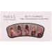 24Pcs/Set Press On Nails European and American Style Mid Length Nail Art False Nails Acrylic Fake Nails Full Cover Nails Tips Artificial Finger Manicure Press on nails for Women and Girls - Buy Online on GoSupps.com