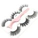 Desikixudy 3 Pairs 3D Lashes Natural False Eyelashes Dramatic Fluffy Soft Wispy Volume Reusable Eyelash 306 - Buy Online on GoSupps.com