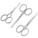 U-K 3-Piece Stainless Steel Grooming Scissors Set - Eyebrow, Nose Hair, Beard Cutter - Precision Makeup Tools - Buy Online on GoSupps.com