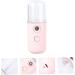 FOMIYES 1pc Portable Humidifier Mini Humidifier Mini Facial Sprayer Face Hydrating Instrument 14.5X4CM Pink - Buy Online on GoSupps.com