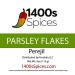 Premium 4oz Dried Parsley Flakes - Perejil Seco by 1400s Spices - Buy Online on GoSupps.com