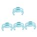 ifundom 8 Pcs Bottle Handle Bottle Grip Silicone Bottle Grip Bottle Grip Bottle Accessories Milk Bottle Grips Bottle Grip Wide Mouth Newborn Feeder 14.00X5.00X5.00CMx4pcs Sky-bluex4pcs