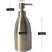 Zerodeko 3pcs 304 Liquid Containers Pump Liquid Soap Bottles Shampoo Bottle Stainless Steel Soap Dispenser Silverx3pcs mediumx3pcs - Buy Online on GoSupps.com
