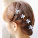 Musuntas 6 Set Beautiful Stars & Flowers Hair Spiral Needles - Pearl & Rhinestone Bridal Accessories for Wedding - Buy Online on GoSupps.com