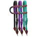 Showman Nylon Single Ear Headstall w/Leather Accents Purple