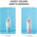 Kids Electric Toothbrush with 7 Colored Lights & 2 Brush Heads - Fun Space Capsule Design with Rabbit Astronaut - Perfect for Clean Teeth & Move-on Reminder (Lovely Pink - Buy Online on GoSupps.com