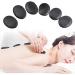 6 Large Hot Basalt Massage Stones - Perfect for Spas & Relaxation | International Shipping Available - Buy Online on GoSupps.com