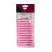 GLAMSA 12 perming rods Curling hairdressing DIY tool for hair styling Hair curling with zero heat damage Ideal for home or salon use (Pink 7MM)