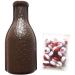 BILIYARD Plastic Kelly Pool Shaker Bottle with 16 Numbered Marbles Tally Peas/Balls