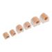 Toe Corrector Spacer Bunion Corrector Safe 3 Pair SEBS Comfortable Fit Preventing Friction for Hammertoes