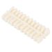 Desikixudy Square Head Nail Piece Nail Color Card Flat Bottom Solid Nail Piece Display Nail Piece Sample Flat Bottom Color Card