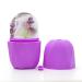 Steexu face ice roller - Ice Roller For Face And Eyes - Ice Face Rollers For Women - Ice Globes For Face Tighten Pores Firmer And Younger Skin Beauty Gift Glow Cube Purple