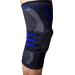 Active Relief Knee Brace by Lifehapps - Patella Support & Compression Sleeve for Arthritis Meniscus Tears ACL Injuries | Ideal for Running & Exercise (3XL Black) - International Shipping Available - Buy Online on GoSupps.com
