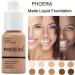 Glamza Phoera Full Coverage Makeup Kit - 24-Hour Long Lasting Oil Control Flawless Matte Matte Concealer Cream with 4 x 30ml Foundation and Sponge in - Buy Online on GoSupps.com