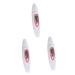 OHPHCALL 3pcs 3 1 Facial Moisture Oil Tester Skin Analyzer Min Spa Humidifier Facial Moisture Oil Meter White 13.5X2 CMx3pcs Pink+whitex3pcs