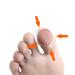 Silicone Toe Protectors 4 Pair - Breathable Elastic Toe Covers for Ingrown Toenail Correction & Pain Relief - Men & Women - Buy Online on GoSupps.com