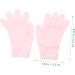 Healeved 2 Pairs Moisturizing Gloves - Exfoliating Hand Masks Softening Sleeping Gloves Dry Cracked Hand Mittens Hand Care Cream Gloves White Cotton Gloves Whitening Sebs Facial Mask Pink - Buy Online on GoSupps.com